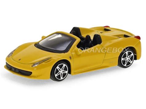 Ferrari Spider Bburago Amarelo Anos Loja On Line De