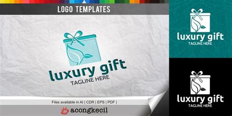Luxury Gift - Logo Template by Acongraphic | Codester