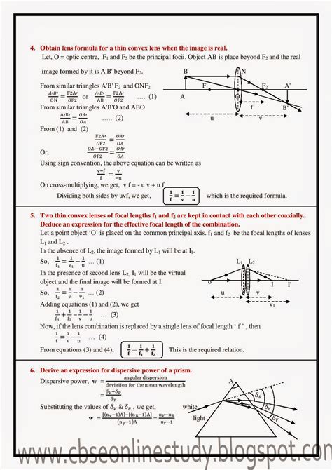 Cbseonlinestudy Ncert Resources Optics Ray Optics And Wave Optics