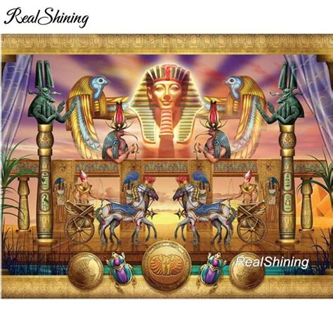 5d Diamond Painting Egyptian Collage Kit Bonanza Marketplace