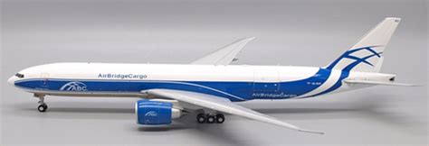 Air Bridge Cargo Boeing 777f Reg Vq Bao Interactive Series With Stand Xx20054c Jc Wings 1200