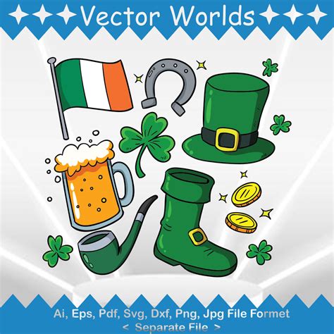 St Patricks Svg Vector Design Masterbundles