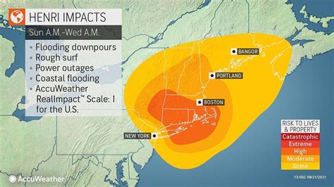 Hurricane Henris Center Now Tracking To Hit Western Mass Sunday