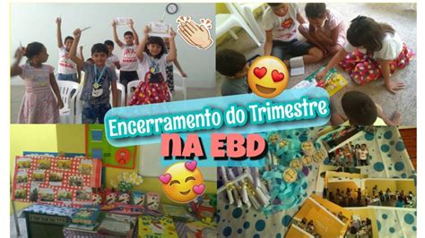 DICAS PARA O ENCERRAMENTO DO TRIMESTRE NA EBD Tia Gabi YouTube