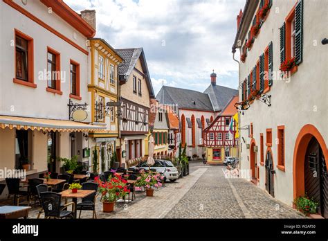 Historical City of Oppenheim, Germany Stock Photo - Alamy