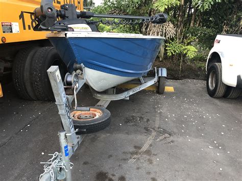 14 Lund V Hull Jon Boat Converted To Bass Boat For Sale In Pembroke