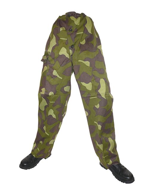 Finnish Army M62 Reversible Camouflage Trousers Tro18 Comrades