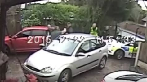 Dramatic Footage Shows Moment Man Pulled A Gun On Police Itv News Granada