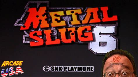 Metal Slug 6 Sega Dreamcast Youtube