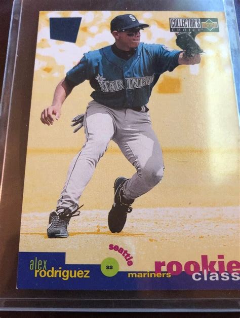 Alex Rodriguez Rookie Card EBay