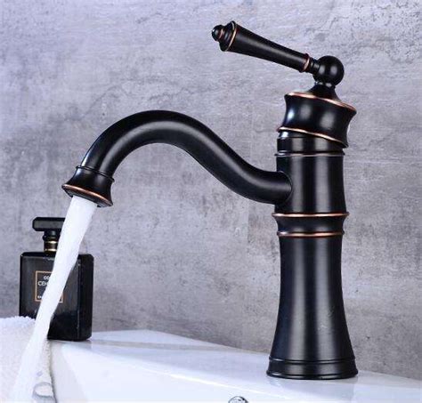 Luxury Basin Faucets Antique Copper Bathroom Faucet Mixer Vintage Hot And Cold Cock Wash Basin