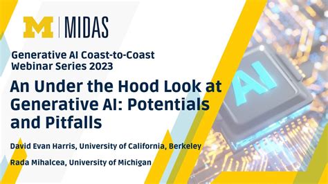 Generative AI Coast To Coast Webinar Series An Under The Hood Look At