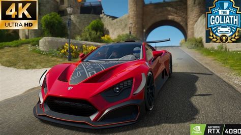 Forza Horizon I Zenvo Tsr S Vs The Goliath Cockpit View Pc