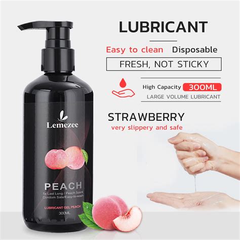 Tbk M Peach Lube Lubricant Oil Anal Sex Lube Gel Health Water Based Lubricants Shopee
