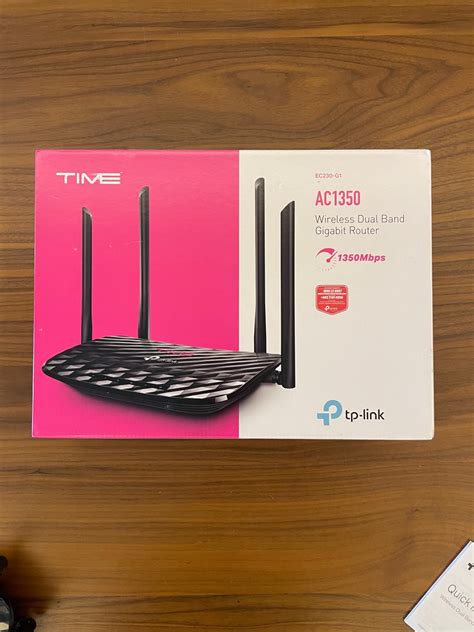 TP-Link AC1350 Router EC230-G1 Complete Set, Computers & Tech, Parts ...