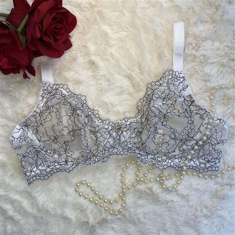 Sutiã Plus Size Sem Bojo Renda Bicolor 0311 Jackie Lingerie