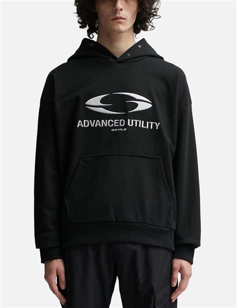 GRAILZ - OVAL LOGO HOODIE | HBX - Globally Curated Fashion and ...