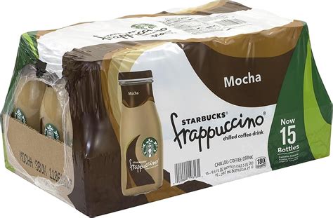 Starbucks Frappuccino Botellas De Vidrio De Onzas Paquete De