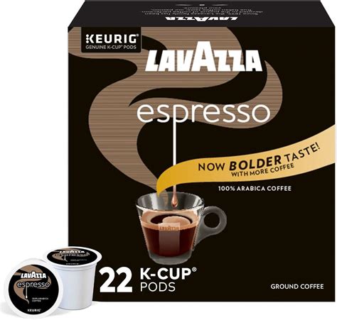 Lavazza Caffe Espresso Ground Coffee Blend Medium Roast 8 Oz