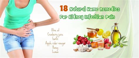 18 Natural Home Remedies For Kidney Infection Pain