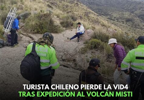 TRAGEDIA SUBIENDO A VOLCÁN MISTI MUERE TURISTA CHILENO AL CAER A