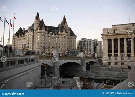 Canal Downtown Ottawa Canada 2 Stock Photos - Image: 18059003