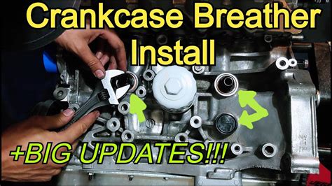 B16 Crankcase Breather Plug Install And Big Updates YouTube