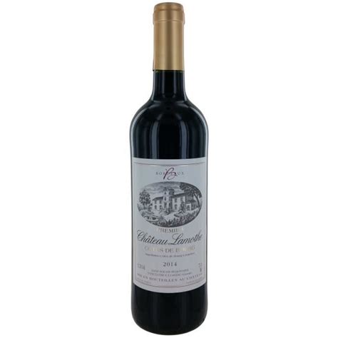 Ch Teau Lamothe C Tes De Bourg Vin Rouge De Bordeaux La Cave