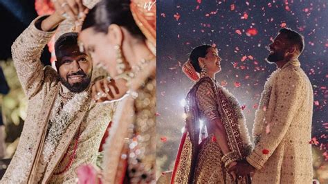 Hardik Pandya Natasha Stankovic Took Seven Rounds With Hindu Customs