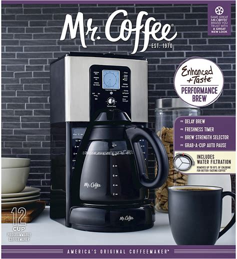 Best Buy Mr Coffee 12 Cup Coffee Maker Ftx41 Black Ftx41