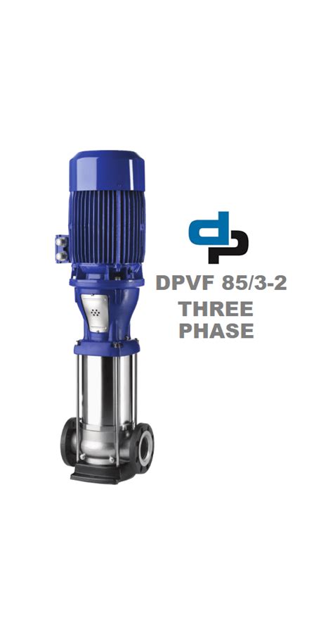 Dp Pumps Dpvf853 2 415v Vertical Multistage Pump Pumps And Pipes