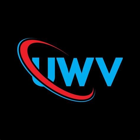 UWV logo. UWV letter. UWV letter logo design. Initials UWV logo linked ...