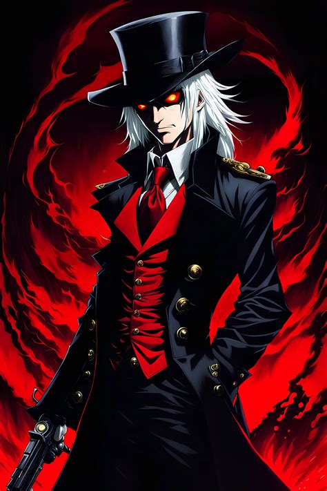 Alucard From Hellsing Illustrated By THORES Shibam Gallery