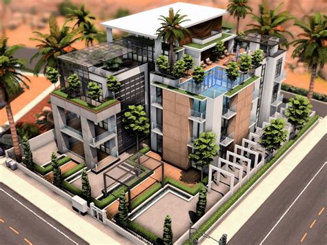 Plumbobkingdom S Big Luxury Condominium Sims Penthouse The Sims