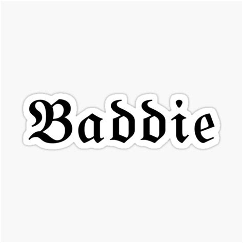 Baddie Stickers | Redbubble