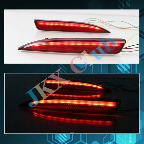 Fit For Vw Scirocco R Brake Warn Lamp K Pair Led Rear Bumper