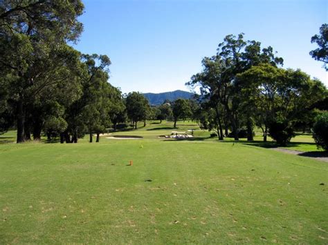 Coffs Harbour Golf Course 19th-27th Hole - Coffs Harbour Hole 26 Par 3 - bunker under repair at ...