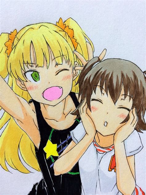 Jougasaki Rika And Akagi Miria Idolmaster And 1 More Drawn By Fujioka