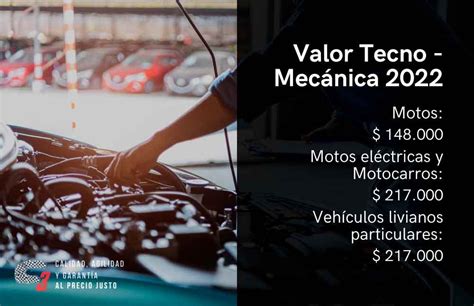 VALOR TECNOMECANICA 2023