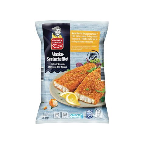 GOLDEN SEAFOOD Filetti Di Merluzzo D Alaska MSC Panato ALDI