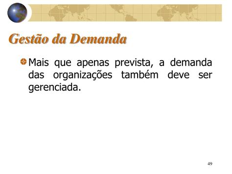 PPT Previsão e Gestão da Demanda PowerPoint Presentation free