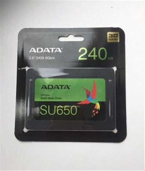 SSD накопитель A-data Ultimate SU650 Санкт-Петербург | Комьютерные ...