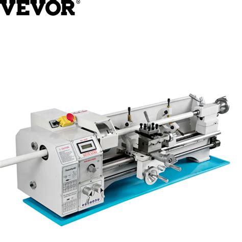 VEVOR 1100W Tokarka Metalowa 8 7 Cal 220MM Mini Tokarka 23 6 Cal 600MM