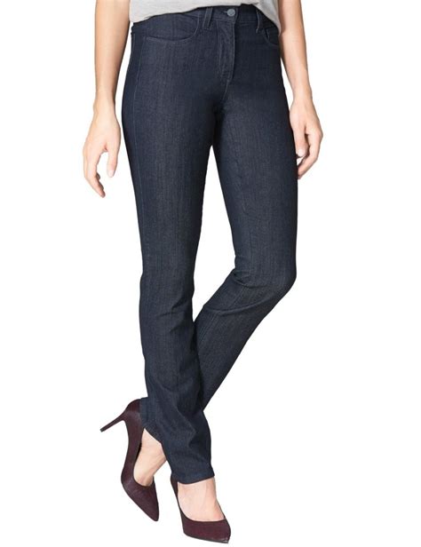 Nydj Samantha Slim Leg Jeans In Dark Wash Au