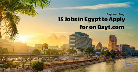 15 Jobs in Egypt to Apply for on Bayt.com - Bayt.com Blog
