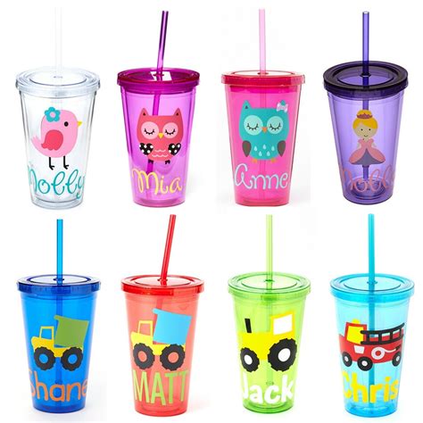 SALE Personalized Acrylic Tumbler Kids Personalized Tumbler