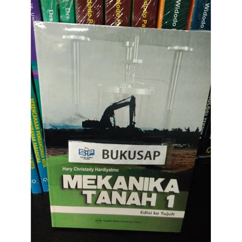 Jual Buku Mekanika Tanah Edisi Ke Tujuh Hary Christady Hardiyatmo