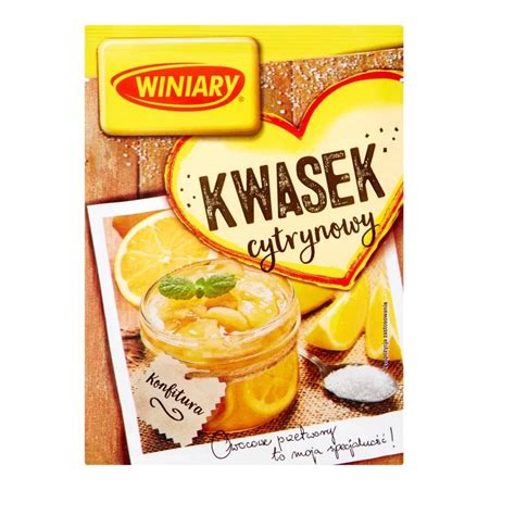 Kwasek Cytrynowy G Dr Oetker Sklep Spo Em Kielce