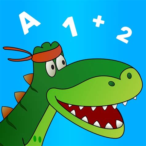 Dino Preschool ABC Math Games iPhone App