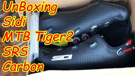 Unboxing Sidi Tiger 2 SRS Carbon MTB Shoe YouTube